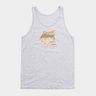 Spaniel Speedway Dog Tank Top